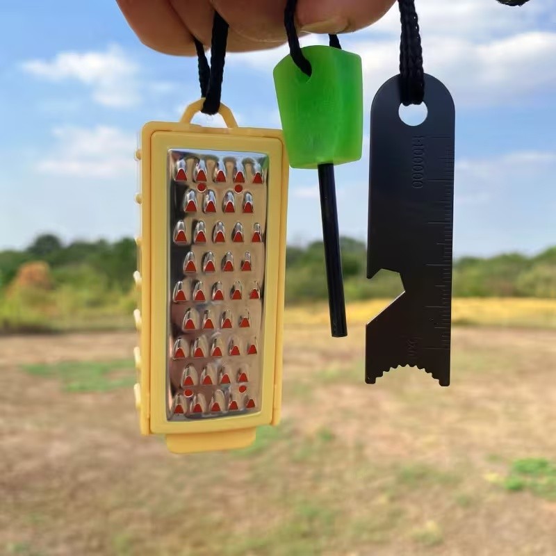 Magnesium Fire Starter - Pembuat Api Darurat Portabel Ringan untuk