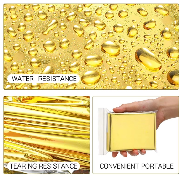 Selimut Darurat Mylar Emas 130 - Survival Blanket Reflective ulasan dan harga