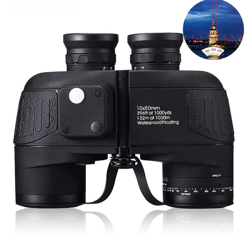 Teropong Laut 10x50 dengan Kom - Compass Lensatic ulasan dan harga