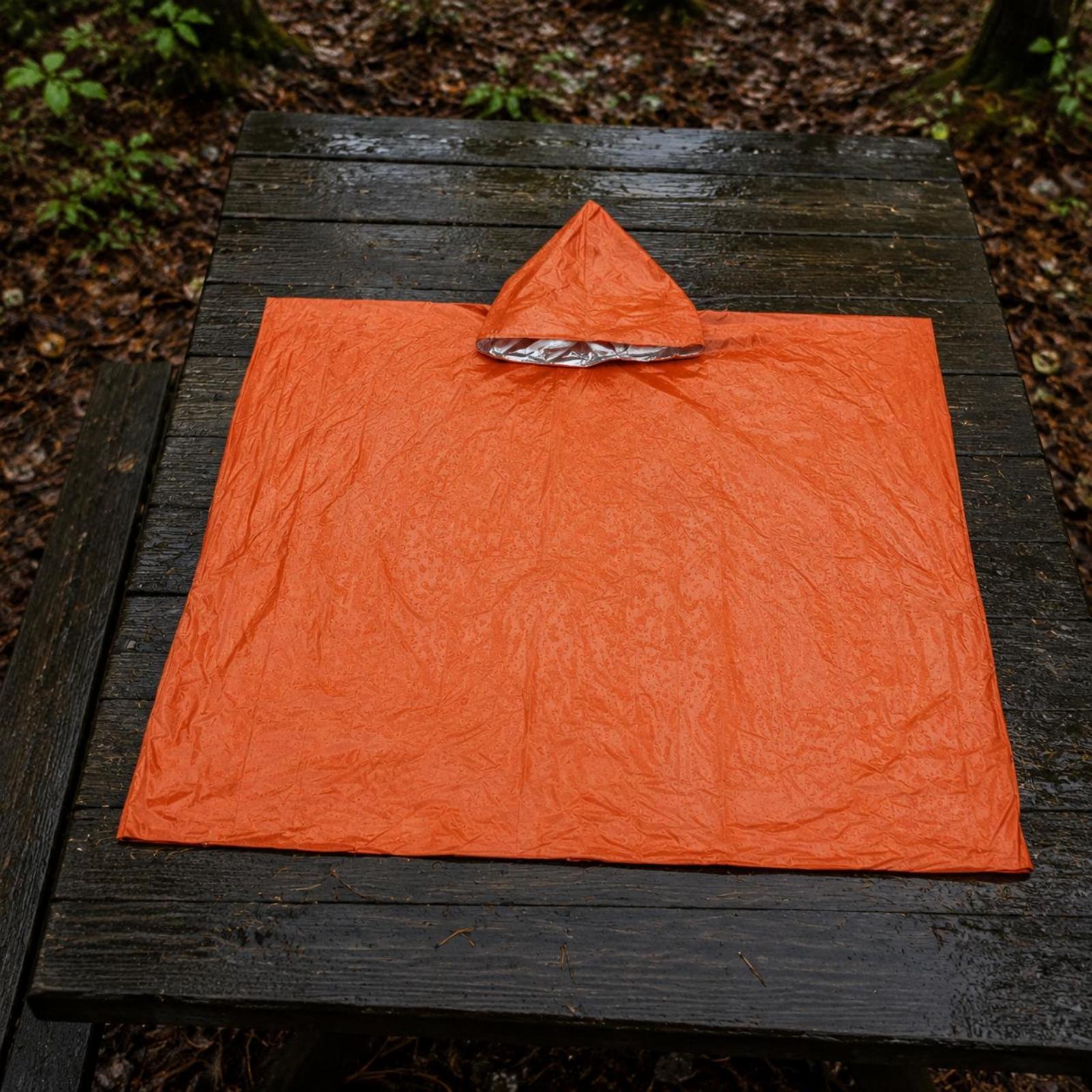 Jas Hujan Anti Air, Ponco Daru - Emergency Poncho Rain ulasan dan harga